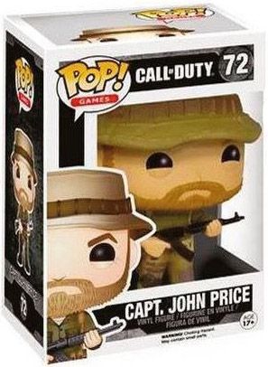 Figurine Pop Call of Duty 72 pas cher Capitaine John Price