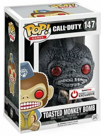 Figurine Funko Pop Call of Duty #147 Monkey Bomb Brûlé