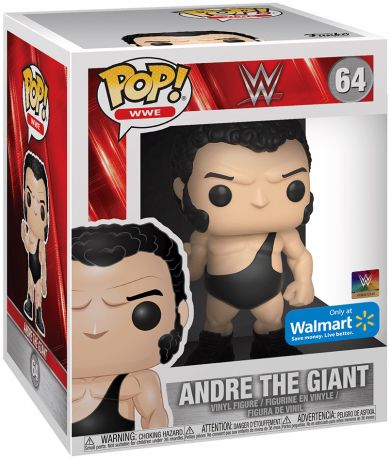 Figurine Funko Pop WWE #64 Andre le Géant - 15 cm