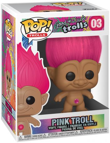 Figurine Funko Pop Les Trolls #03 Troll Rose