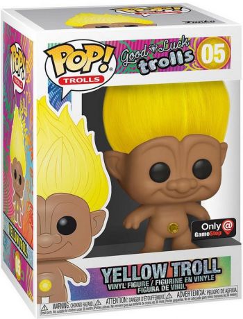 Figurine Funko Pop Les Trolls #05 Troll Jaune