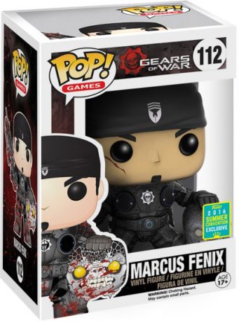 Figurine Funko Pop Gears of War #112 Marcus Fenix - Bloody