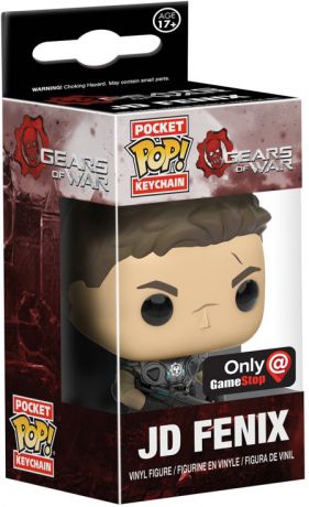 Figurine Funko Pop Gears of War JD Fenix - Porte-clés