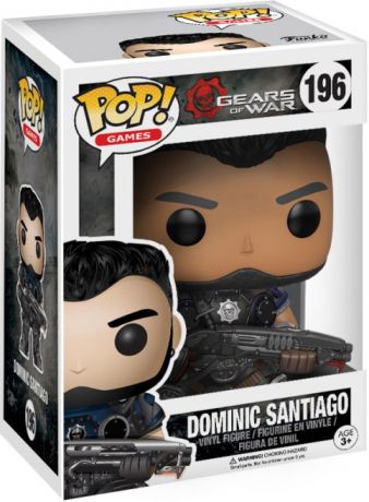 Figurine Funko Pop Gears of War #196 Dominic Santiago