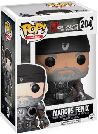 Figurine Funko Pop Gears of War #204 Marcus Fenix Vieux