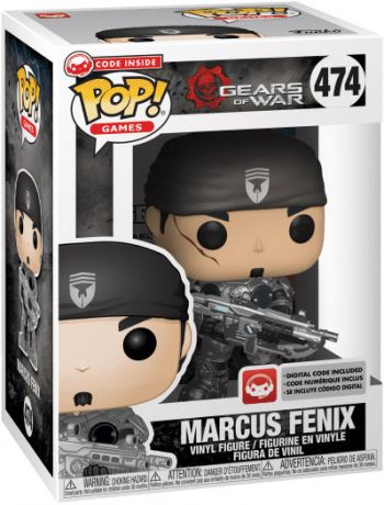 Figurine Funko Pop Gears of War #474 Marcus Fenix
