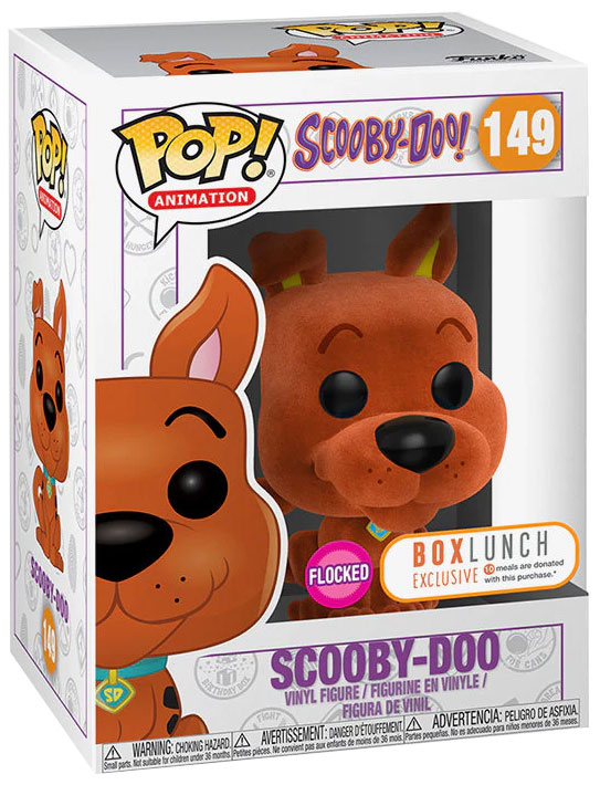 Funko Pop! Scooby-Doo Flocked #149 – Édition Exclusive BoxLunch – Occasion