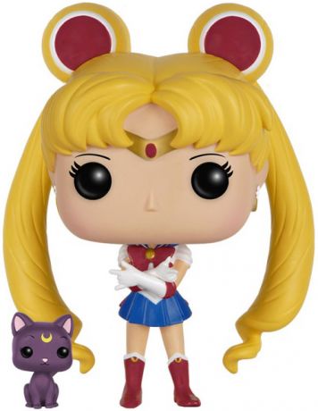 Figurine Funko Pop Sailor Moon #89 Sailor Moon avec Luna