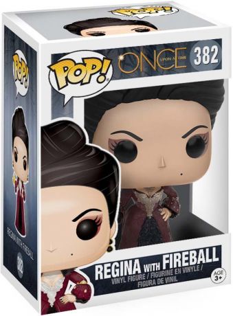 Figurine Funko Pop Once Upon a Time #382 Regina Mills avec Boule de Feu