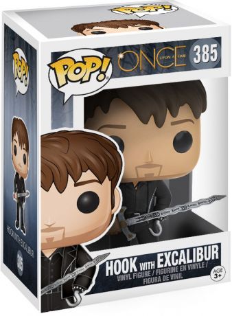 Figurine Funko Pop Once Upon a Time #385 Capitaine Crochet avec Excallibur