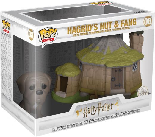 Figurine Funko Pop Harry Potter #08 Cabane d'Hagrid avec Crockdur