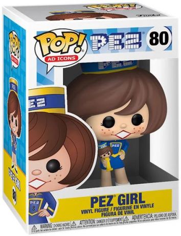 Figurine Funko Pop Icônes de Pub #80 PEZ Girl Brunette