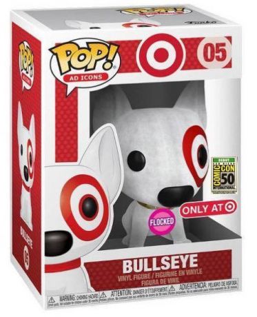 Figurine Funko Pop Icônes de Pub #05 Bullseye - Floqué