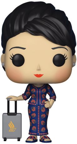 Figurine Funko Pop Icônes de Pub #18 Hôtesse de l'Air Singapore Airlines 