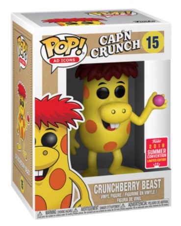 Figurine Funko Pop Icônes de Pub #15 Crunchberry Beast 