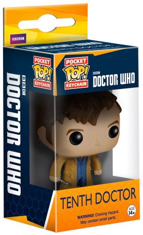 Figurine Funko Pop Doctor Who 10e Docteur - Porte-clés