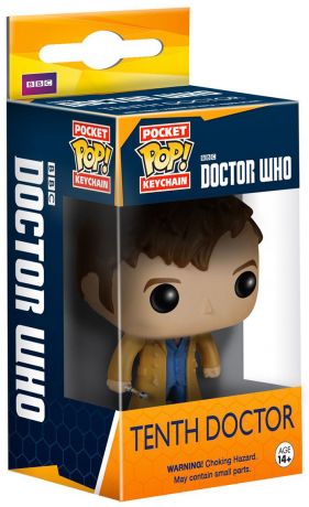 Figurine Funko Pop Doctor Who 10e Docteur - Porte-clés