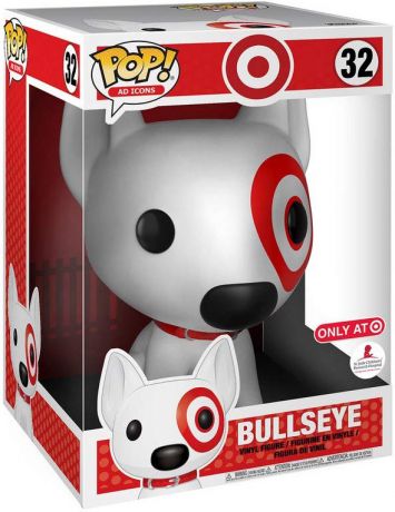 Figurine Funko Pop Icônes de Pub #32 Bullseye - 25 cm