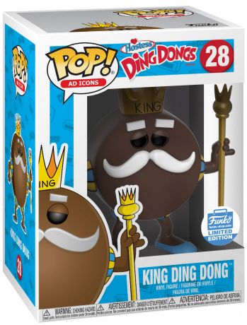 Figurine Funko Pop Icônes de Pub #28 King Ding Dong