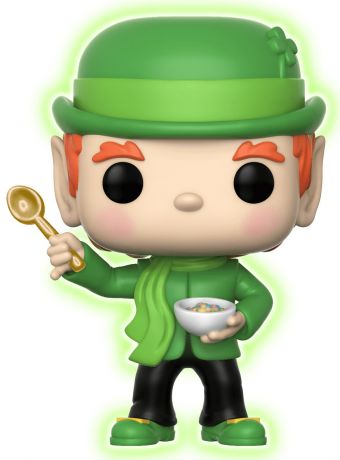 Figurine Funko Pop Icônes de Pub #11 Lutin Chanceux - Brillant dans le noir