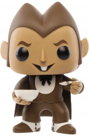 Figurine Funko Pop Icônes de Pub #33 Comte Chocula avec Bol de Céréales & Cuillère