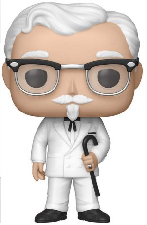 Figurine Funko Pop Icônes de Pub #04 Colonel Sanders avec Canne KFC