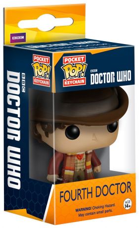Figurine Funko Pop Doctor Who 4e Docteur - Porte-clés
