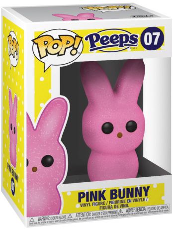 Figurine Funko Pop Icônes de Pub #07 Peeps Lapin Rose