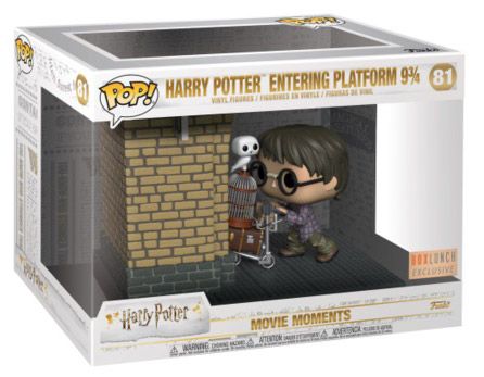 Figurine Funko Pop Harry Potter #81 Harry Potter Entrant dans la Voie 9 3/4