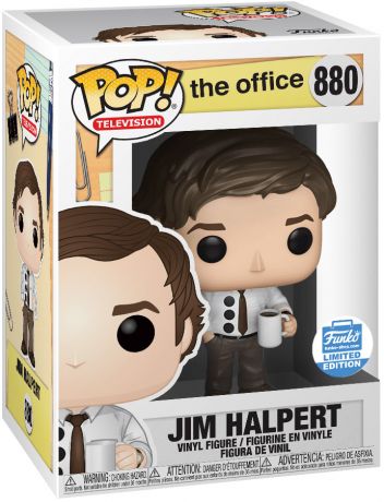 Figurine Funko Pop The Office #880 Jim Halpert Poinçon 3 trous