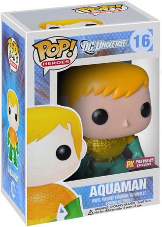 Figurine Funko Pop DC Universe #16 Aquaman avec costume 52 