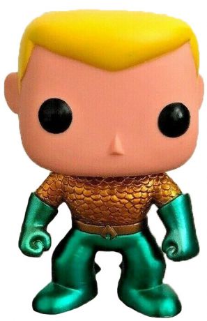 Figurine Funko Pop DC Universe #16 Aquaman - Métallique