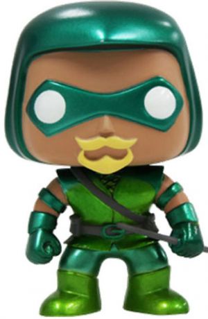 Figurine Funko Pop DC Universe #15 Green Arrow - Métallique