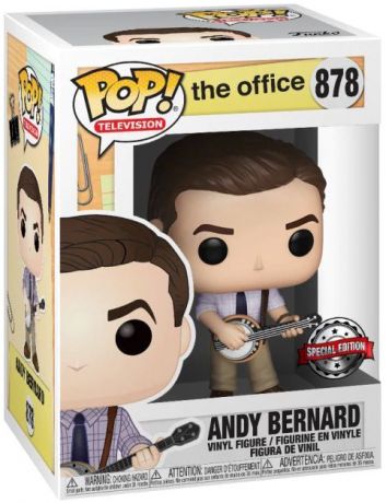 Figurine Funko Pop The Office #878 Andy Bernard