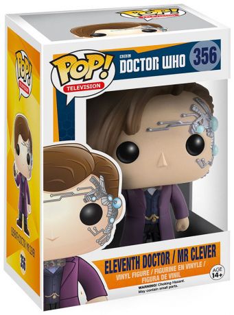 Figurine Funko Pop Doctor Who #356 11e Docteur avec Mr Clever
