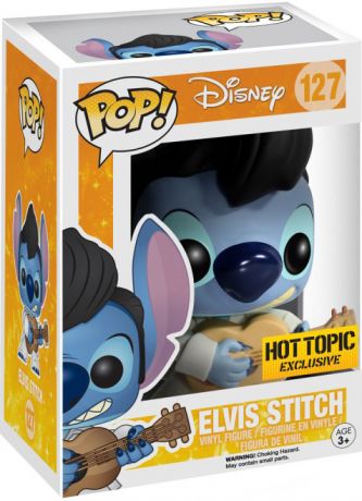 Figurine Funko Pop Disney #127 Stitch en Elvis