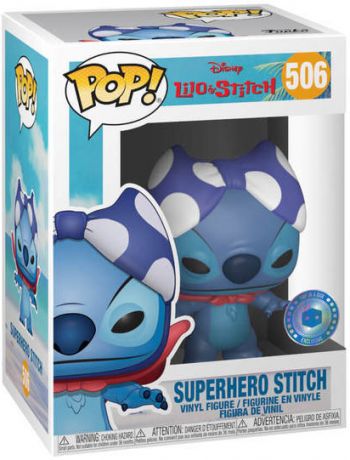 Figurine Funko Pop Lilo et Stitch [Disney] #506 Super-héros Stitch