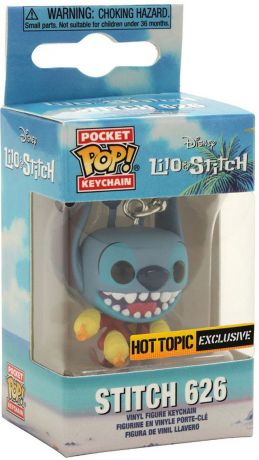 Figurine Funko Pop Lilo et Stitch [Disney] Stitch 626 - Porte-clés