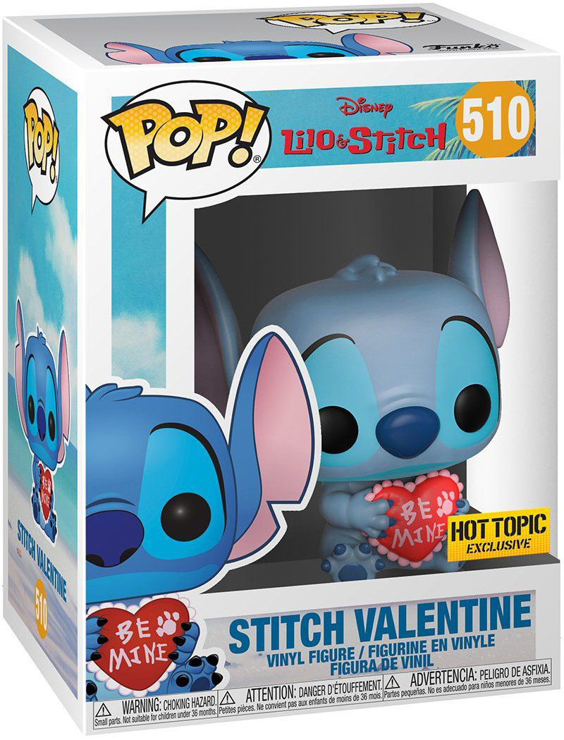 Figurine Pop Lilo et Stitch [Disney] #510 pas cher : Stitch St Valentine