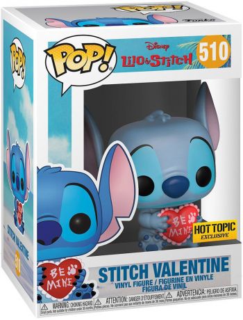Figurine Funko Pop Lilo et Stitch [Disney] #510 Stitch St Valentine
