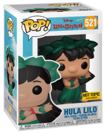 Figurine Funko Pop Lilo et Stitch [Disney] #521 Lilo en Jupe Hula 