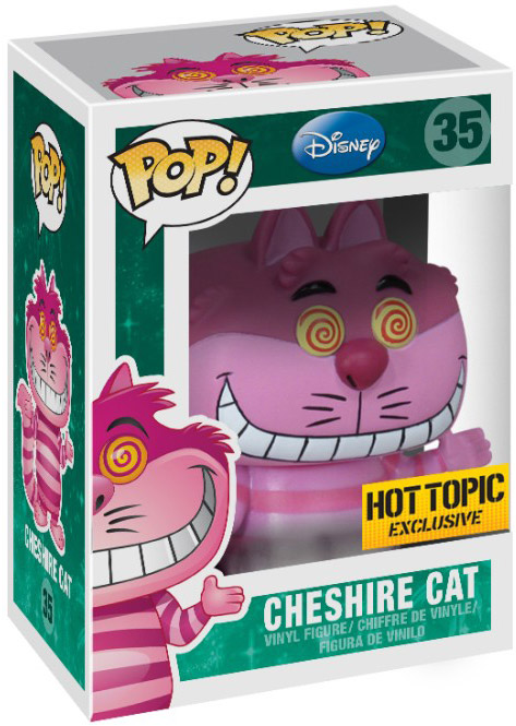 Sac à Dos Loungefly Exclusif - Thème Chat Du Cheshire (Alice) + Figurine Pop Platinum 100 - Neuf Avec Étiquettes