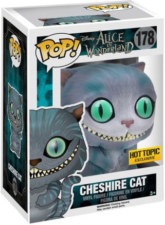 Figurine Funko Pop Alice au Pays des Merveilles [Disney] #178 Chat du Cheshire - Floqué