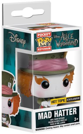 Figurine Funko Pop Alice au Pays des Merveilles [Disney] Chapelier Fou - Porte-clés