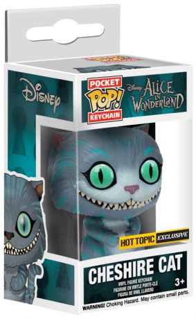 Figurine Funko Pop Alice au Pays des Merveilles [Disney] Chessur - Porte-clés