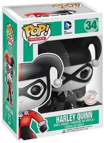 Figurine Funko Pop DC Comics #34 Harley Quinn - Noir & Blanc