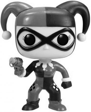 Figurine Funko Pop DC Comics #34 Harley Quinn - Noir & Blanc
