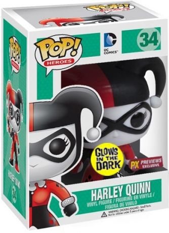 Figurine Funko Pop DC Comics #34 Harley Quinn - Brillant dans le noir