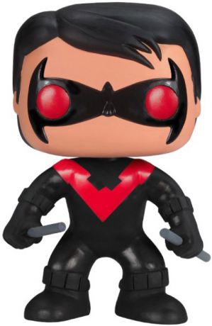 Figurine Funko Pop DC Comics #40 Nightwing avec Costume Rouge et Noir