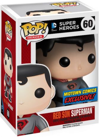 Figurine Funko Pop DC Super-Héros #60 Superman (Red Son)